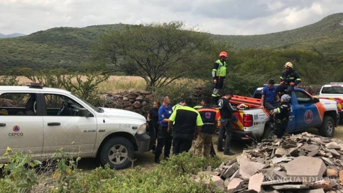 Cae avioneta en Querétaro, dos muertos