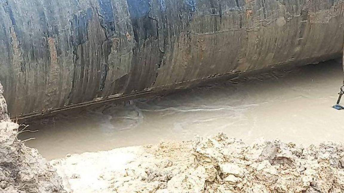 Más problemas de agua para Nuevo León, desabasto en 6 municipios por fuga en presa El Cuchillo