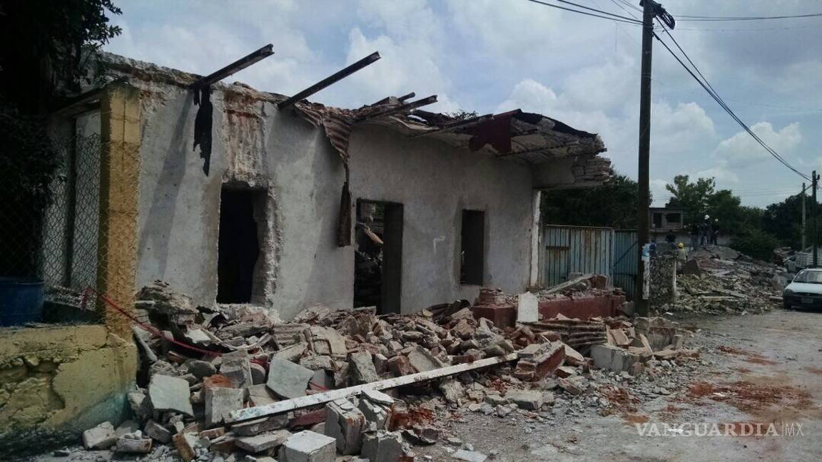 $!“Zona de guerra”: Así describen a Jojutla los afectados por el sismo en Morelos