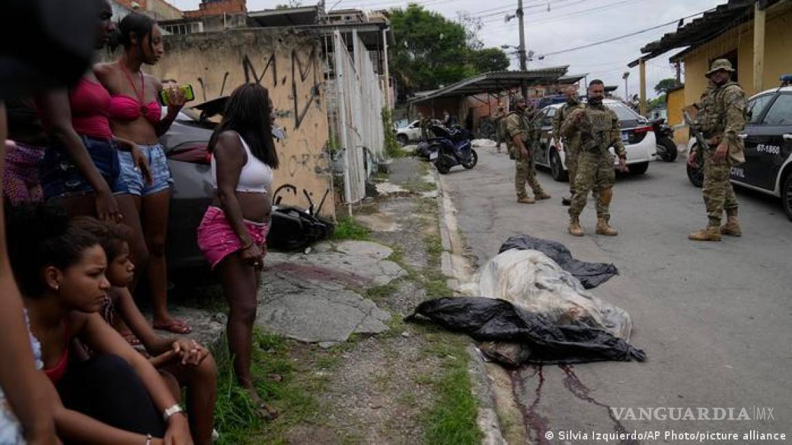 22 muertos en favela de Río de Janeiro tras operativo policial