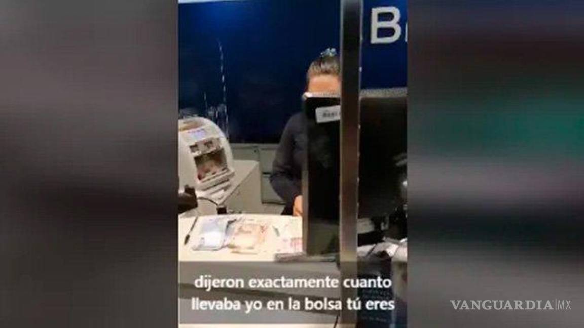 Hombre culpa a cajera de BBVA tras asalto en Puebla, le quitan 100 mil pesos