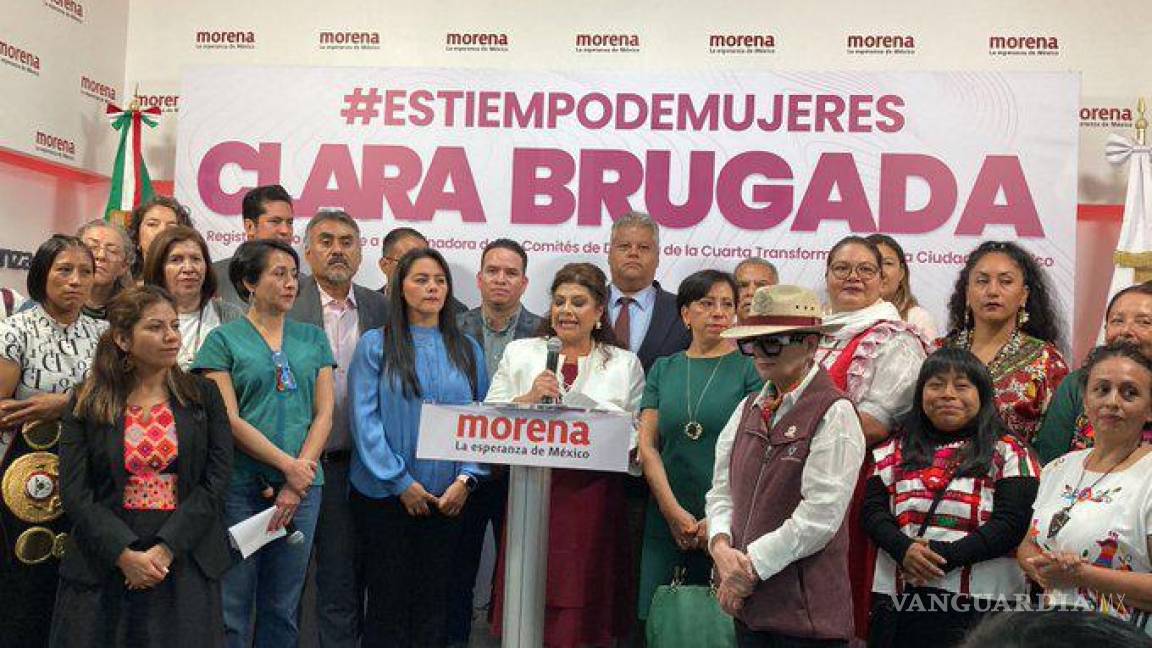 Clara Brugada buscará ser la candidata de Morena para la CDMX, es la primera en registrarse