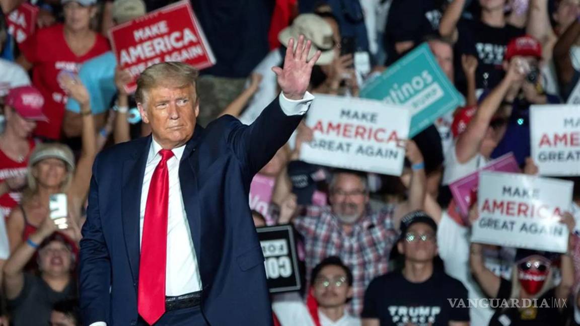 Inicia Trump campaña presidencial en Waco, Texas