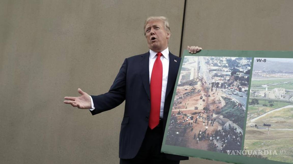 Asegura Trump que conseguirá fondos para construcción de muro