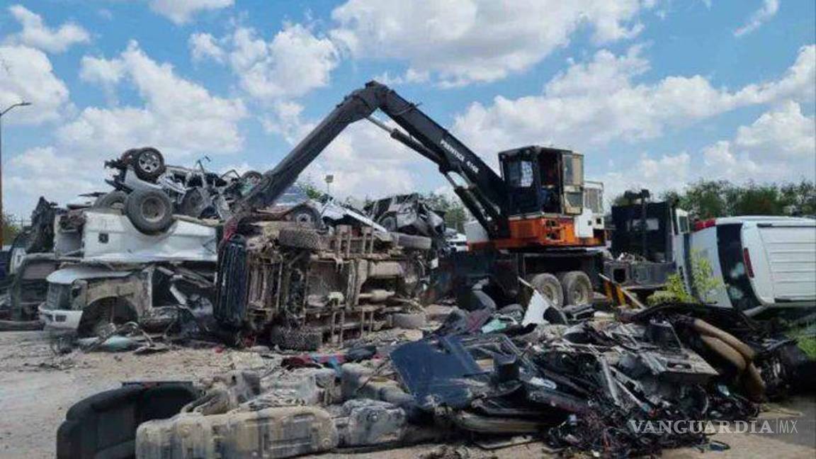 $!Destruyeron 25 “monstruos” en Tamaulipas
