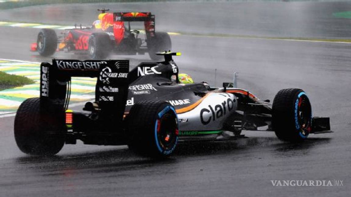 ‘Checo’ Pérez, cerca del podio en el GP de Brasil