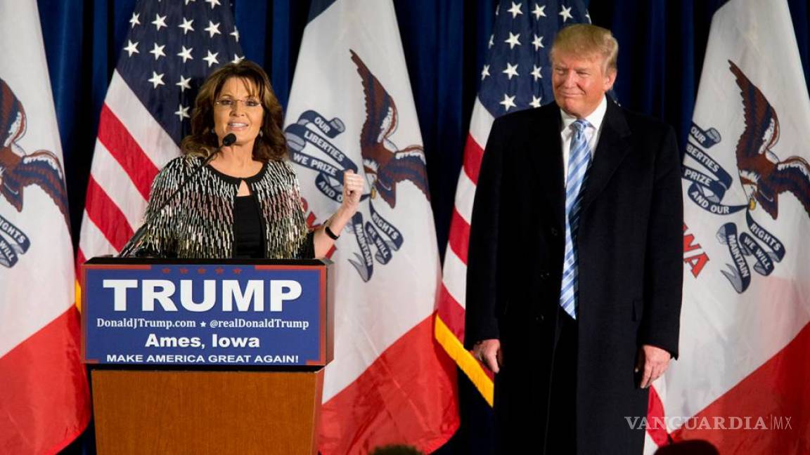 Pide Palin a Trump que no suavice su política migratoria