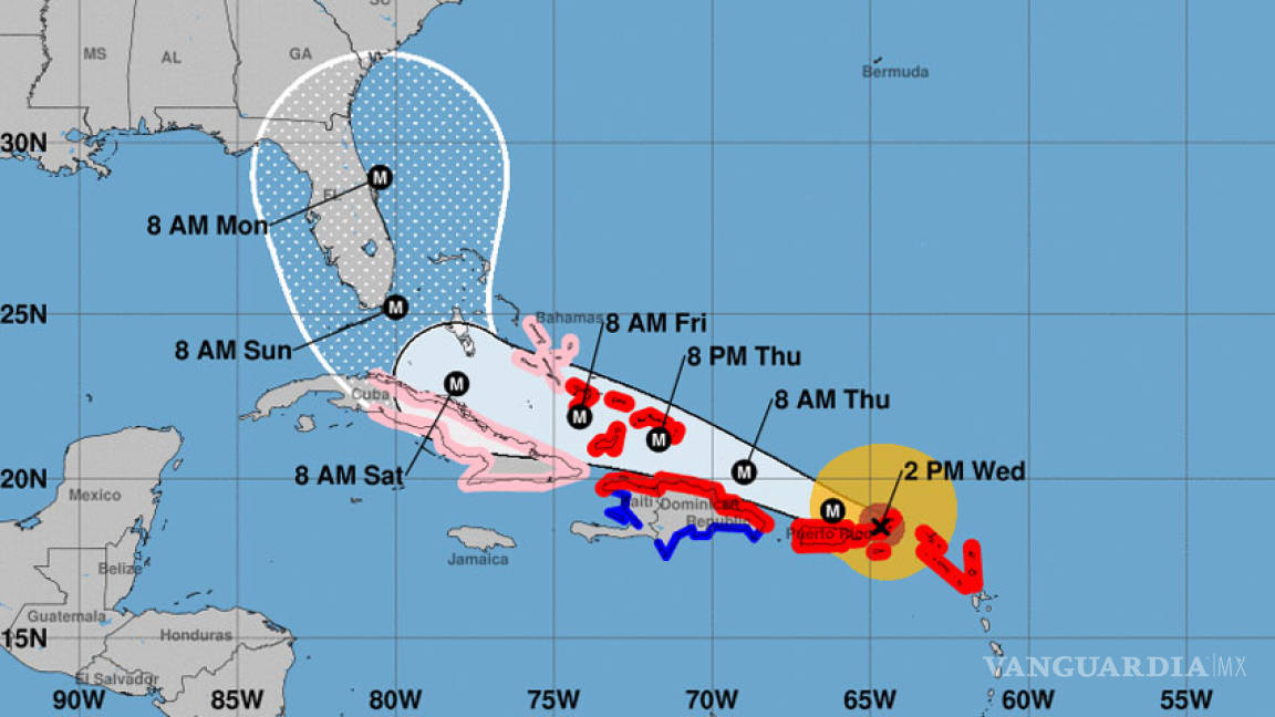 Amenaza ‘Irma’ a Cuba y Bahamas