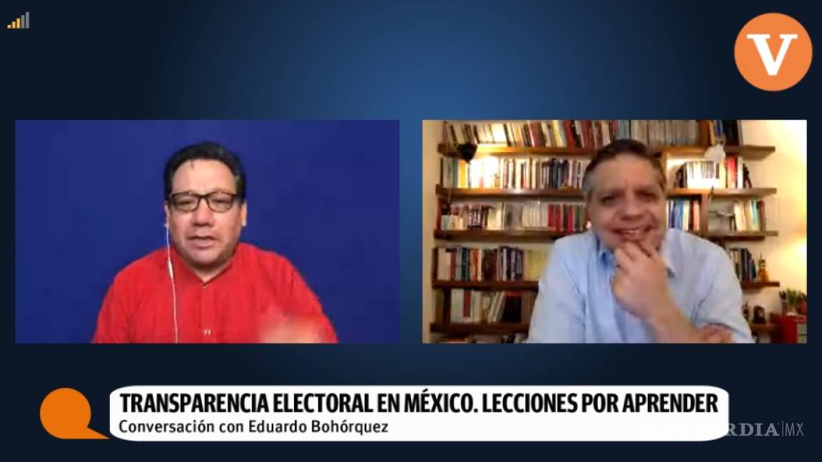Conversando: Desaprovecha sociedad fuerza de la transparencia, dice Bohórquez