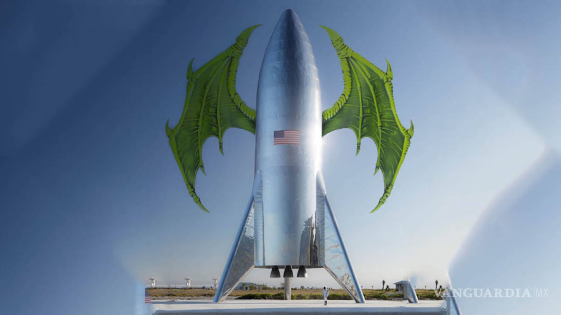 Cohete de Musk podría tener alas de dragón