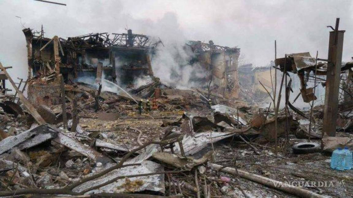 Rusia destruyó por completo el aeropuerto de Dnipro, en Ucrania