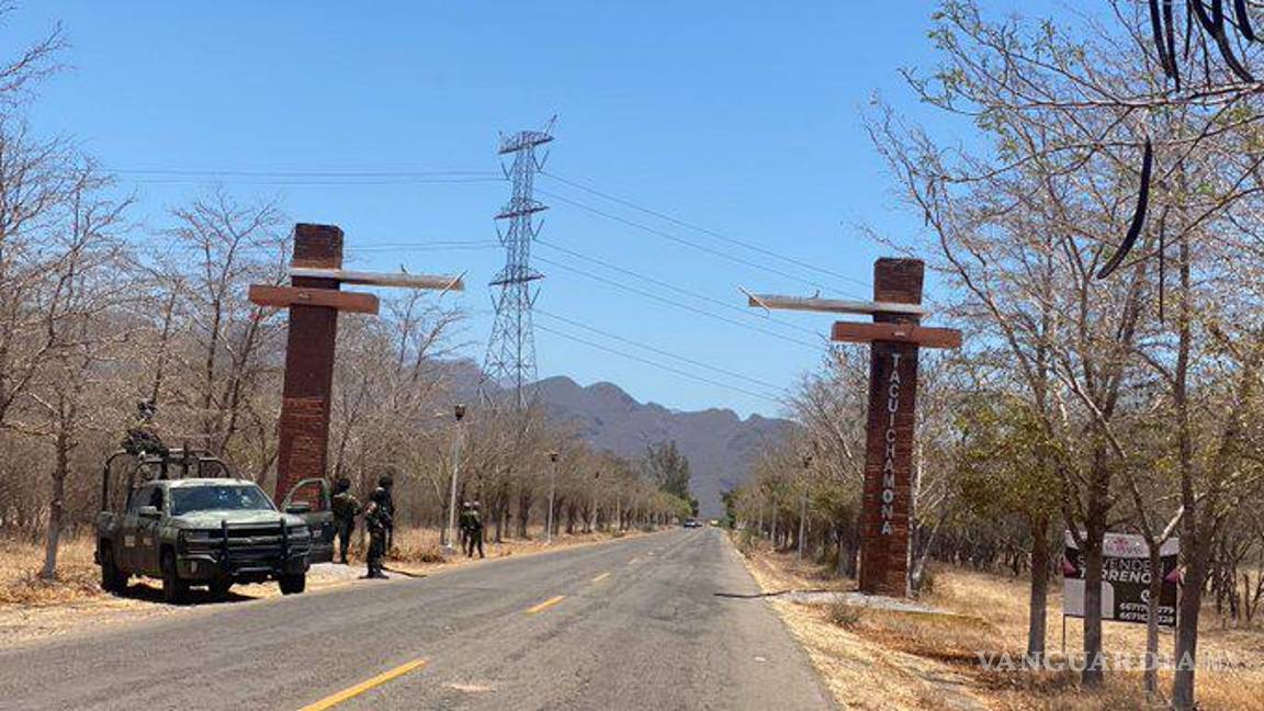 Muere un militar tras enfrentamiento en Tacuichamona, Culiacán