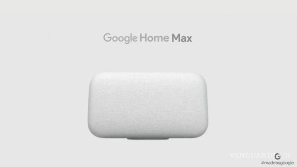 Google Home Max: El potente altavoz de Google