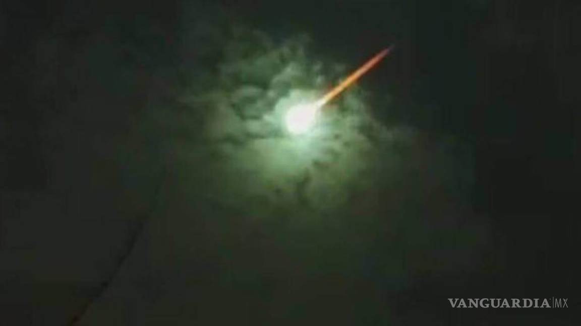 Meteorito ilumina el cielo de varios estados del País