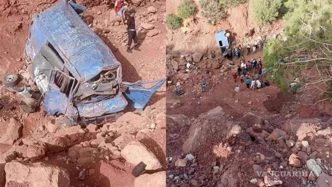 24 muertos en Marruecos al volcar autobús