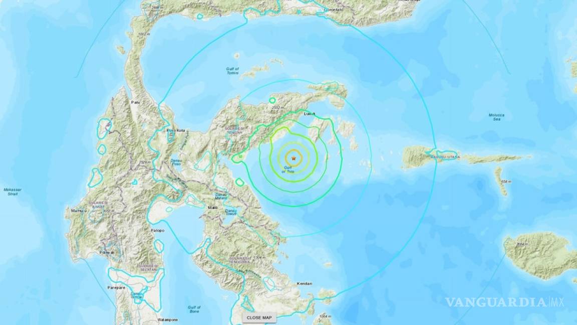 Sismo de magnitud 7.3 causa pánico en Indonesia