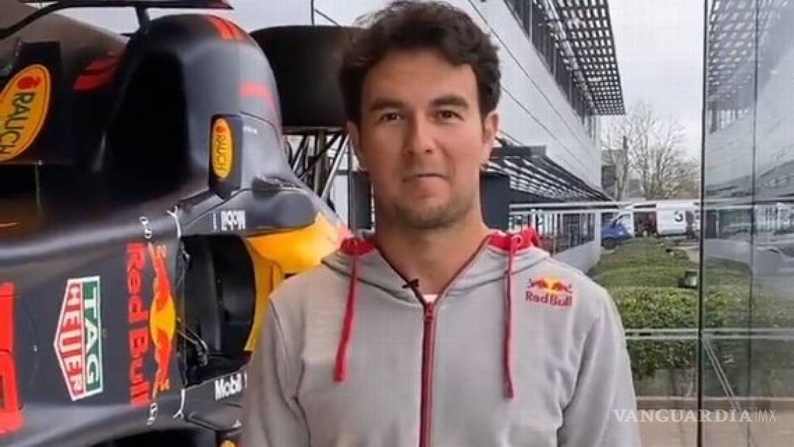 Así luce 'Checo' Pérez como nueva figura de Red Bull