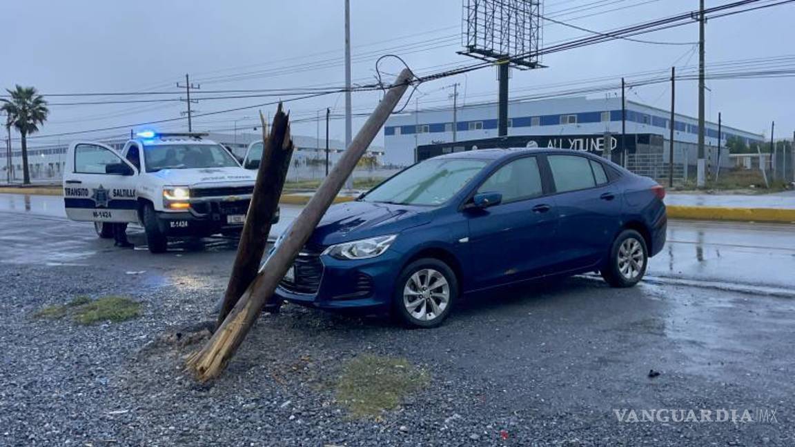 $!El conductor quedó detenido.