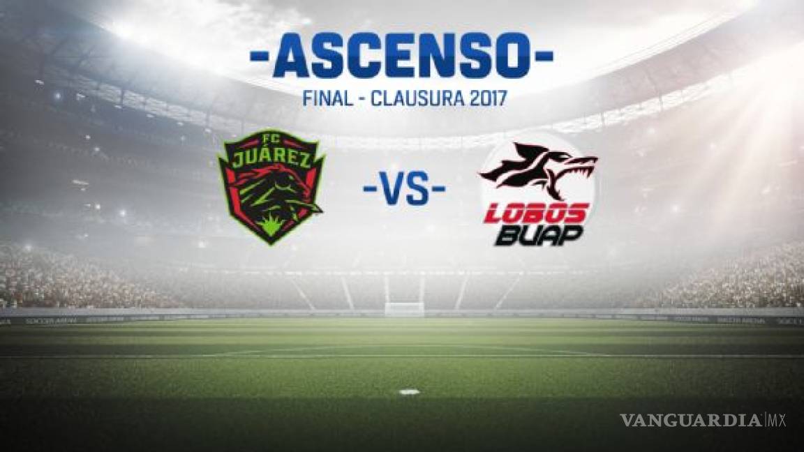 Juárez y Lobos BUAP en la final del Ascenso MX