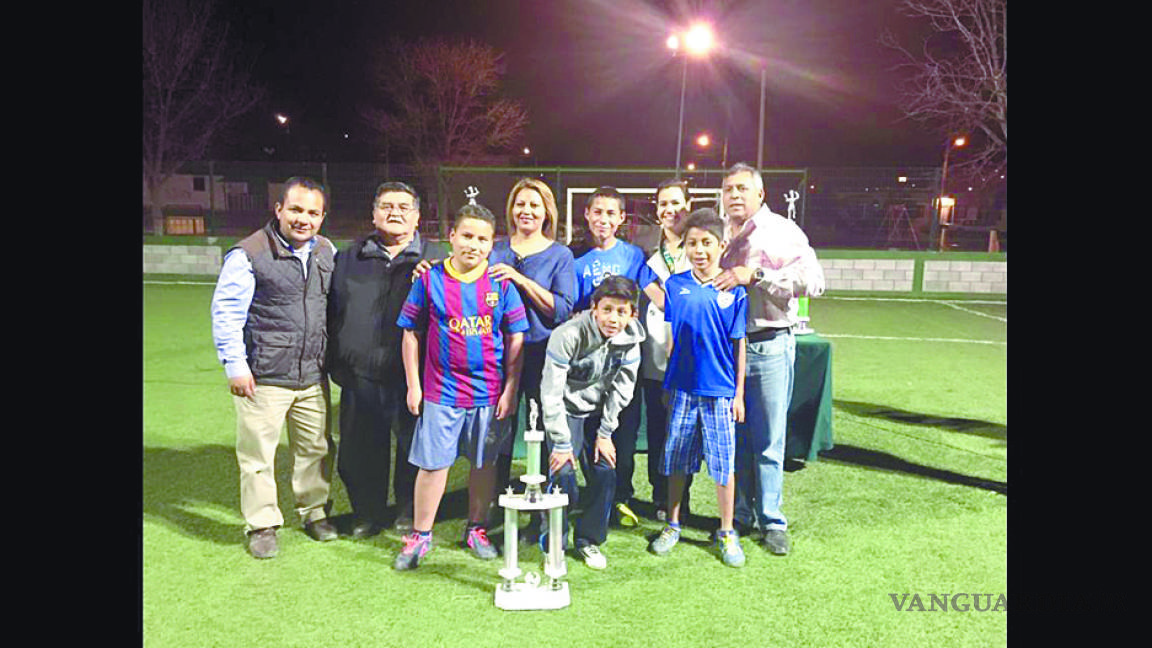 Premian a los mejores del Torneo Futbol 5 en Ramos Arizpe