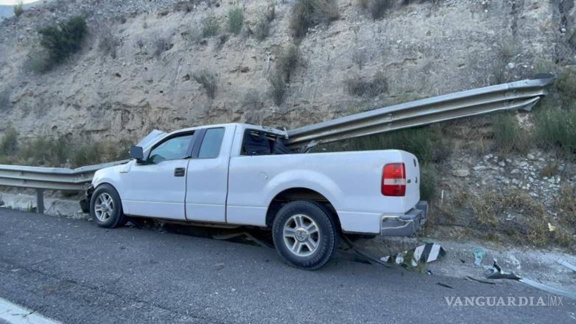 $!El accidente fue en dirección a Saltillo.