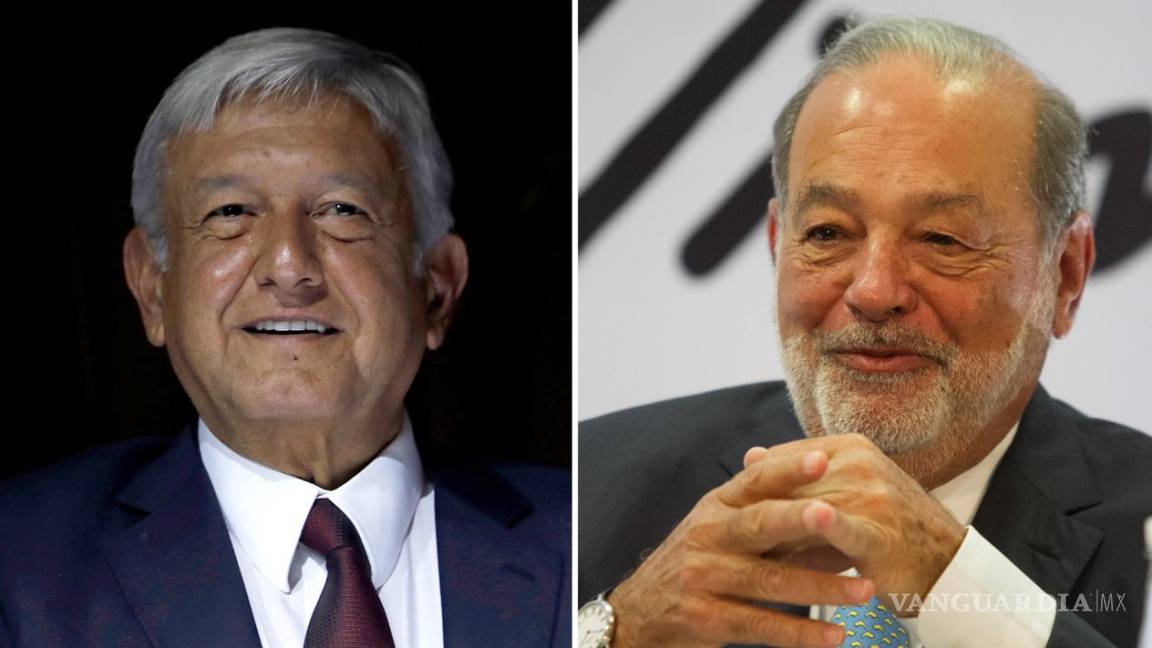 Carlos Slim manda carta a AMLO para felicitarlo
