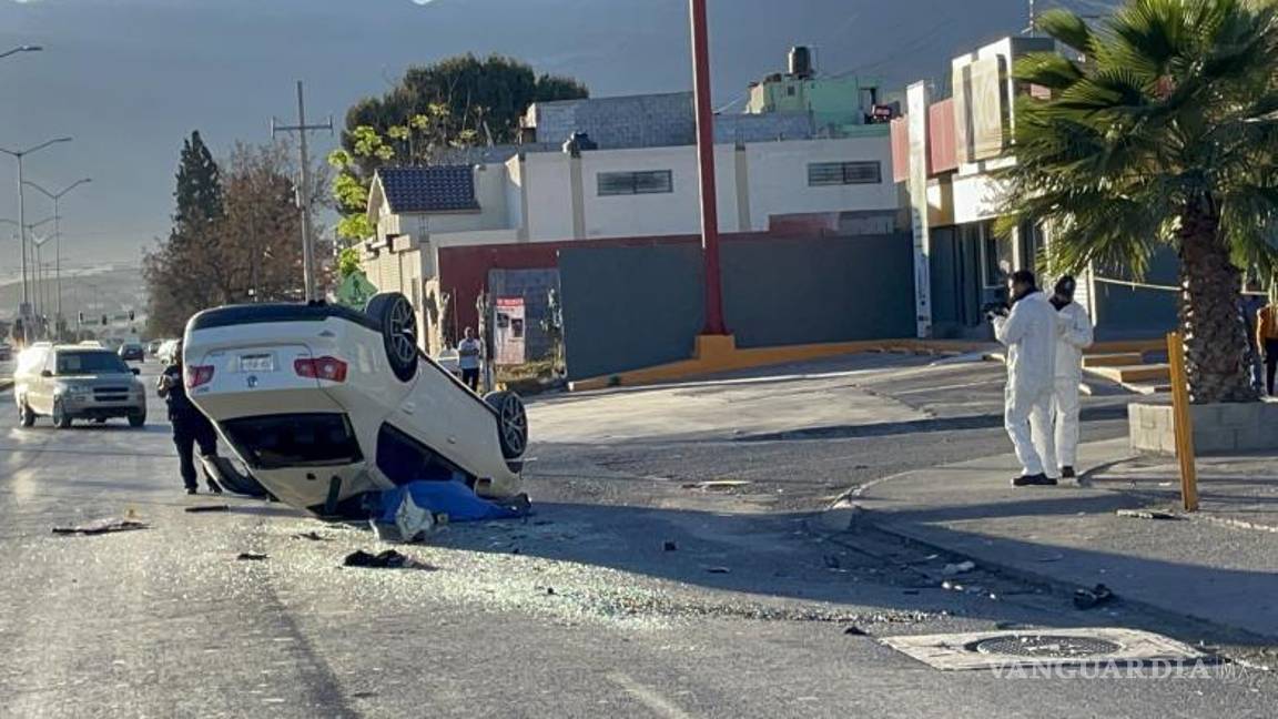 $!El percance se registró en el bulevar Felipe J. Mery, en la colonia Benito Juárez.