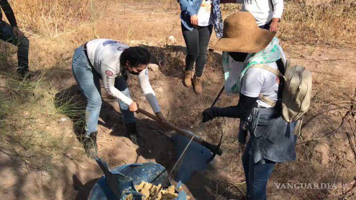 En Sonora, Madres Buscadoras encuentran más de 20 cuerpos en fosas