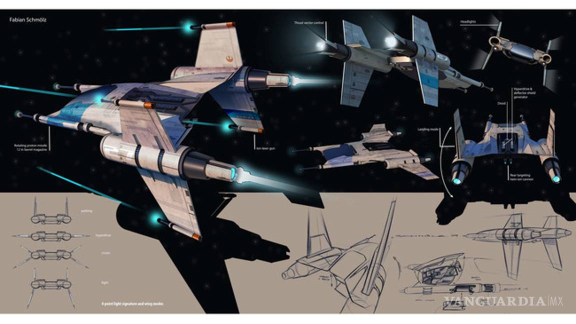 $!Star Wars tendrá una nave Porsche y está casi lista