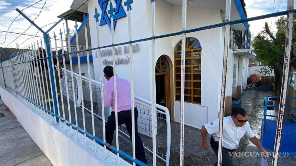 $!No se reportaron personas al interior, porque el templo estaba cerrado.