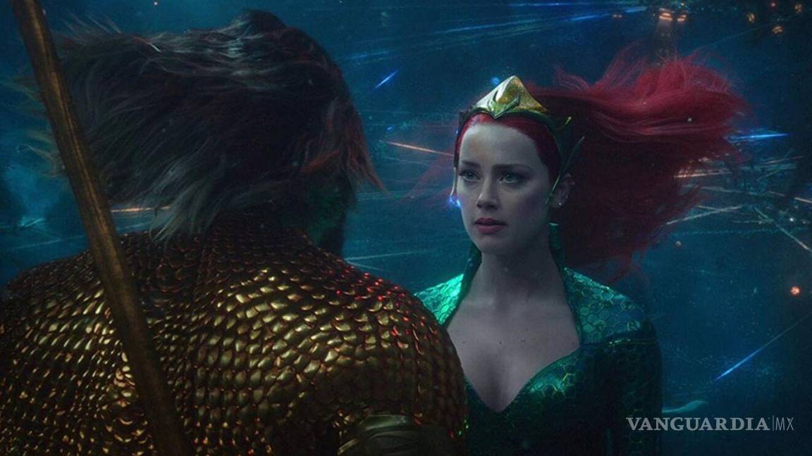 Amber Heard revela que su papel en Aquaman 2 fue recortado drásticamente y no querían incluirla