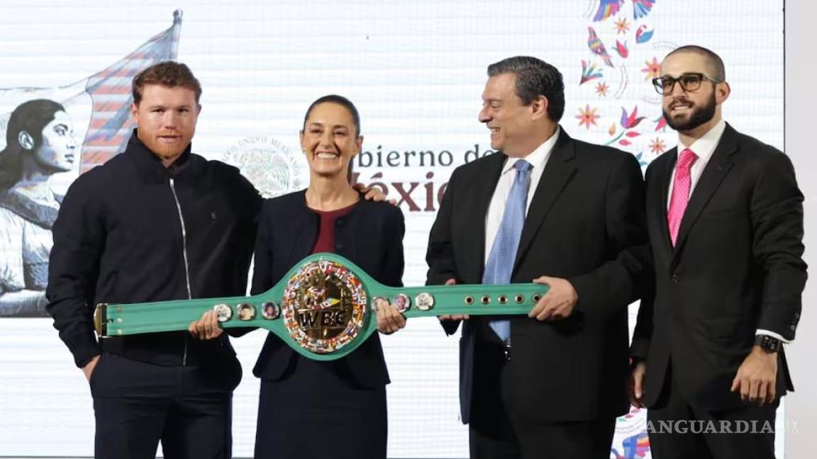 ¿Por qué Canelo Álvarez estuvo en la Mañanera de Claudia Sheinbaum?