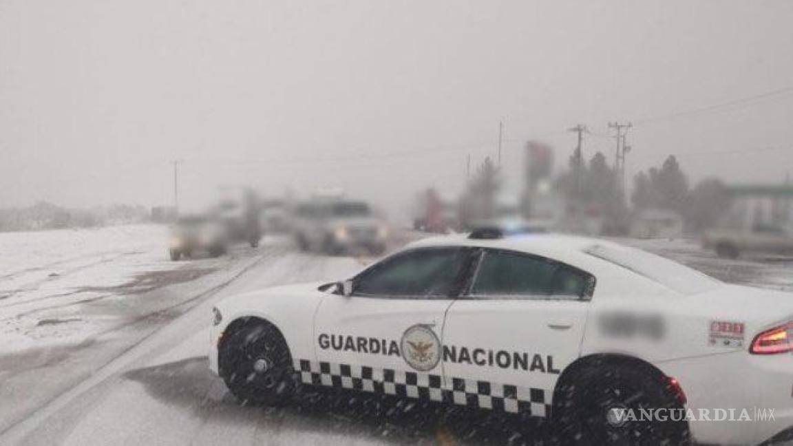 La intensa nevada en Sonora cerró carreteras en frontera con EU