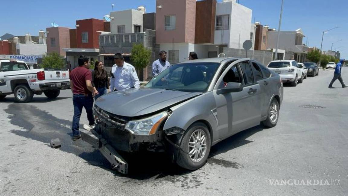 $!Alrededor de las 11:45 horas se registró el accidente en el cruce mencionado.
