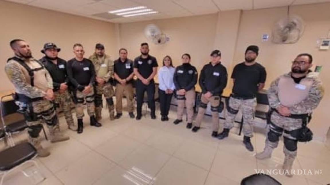 Instituto Coahuilense de las Mujeres capacita policías municipales en Sabinas