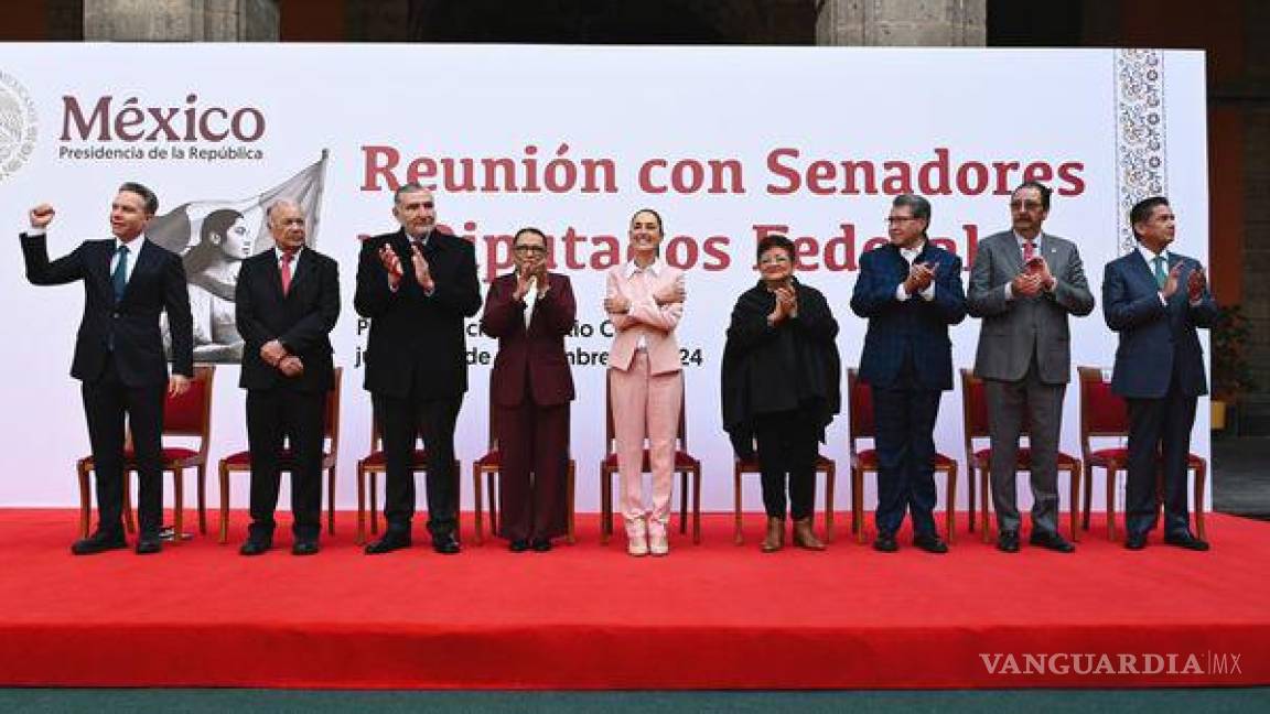 Pide Claudia Sheinbaum a los legisladores de 4T ‘más territorio’