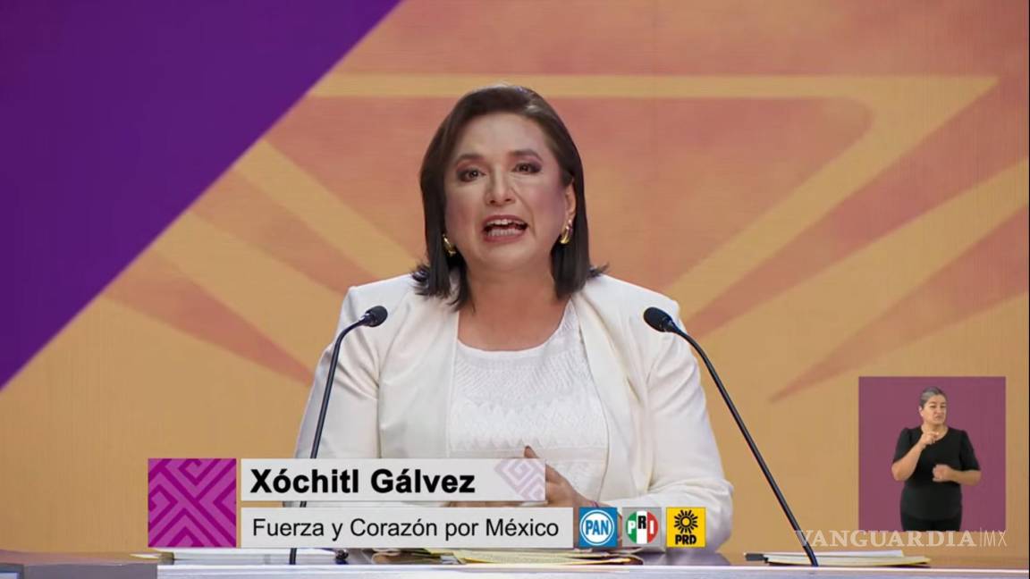 “Ay no Máynez, Jorge”: Gálvez le recuerda al candidato de MC que perteneció a la ’vieja política’