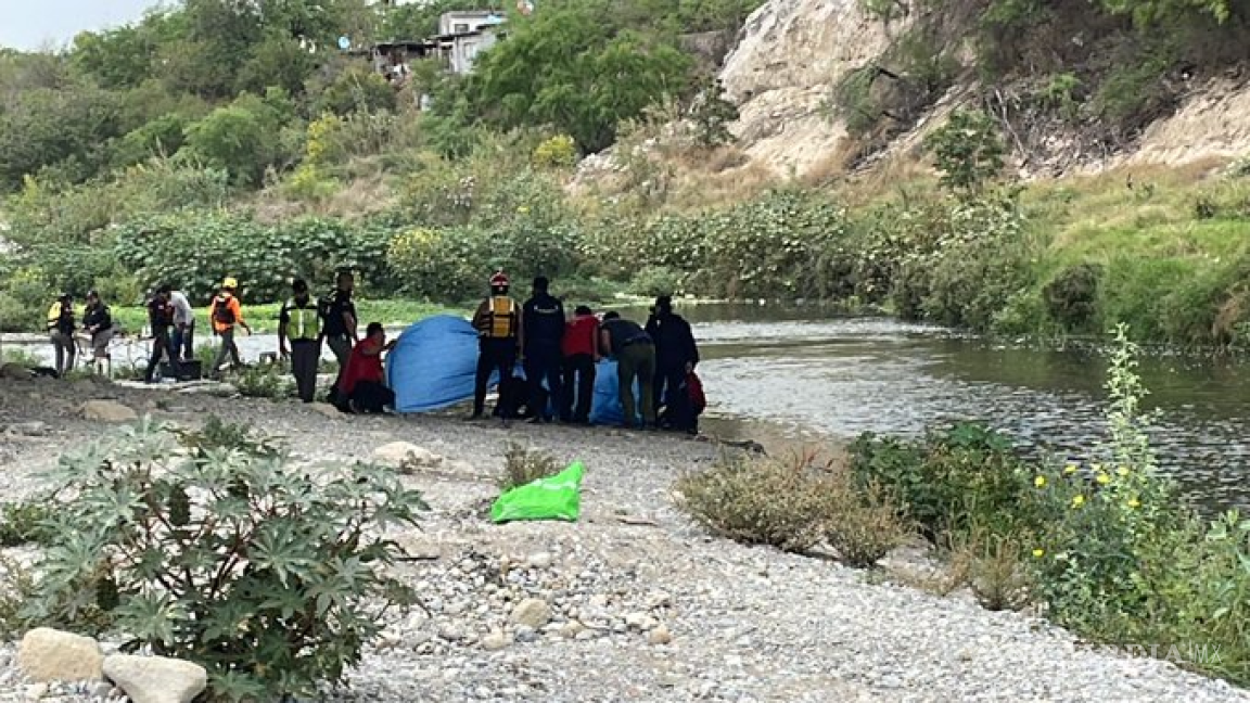 $!Rescatan cuerpo de jovencita arrastrado por el río Pesquería, en Apodaca, Nuevo León