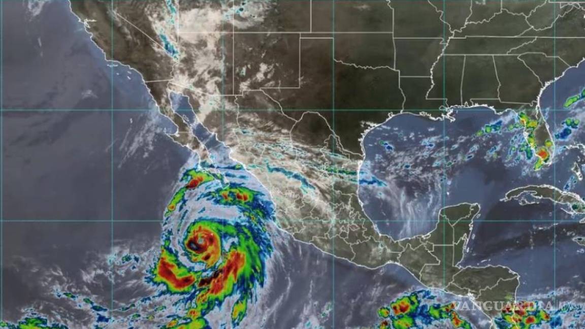Huracán Hilary intensificará efectos del Monzón Mexicano... habrá fuertes lluvias eléctricas en estos estados