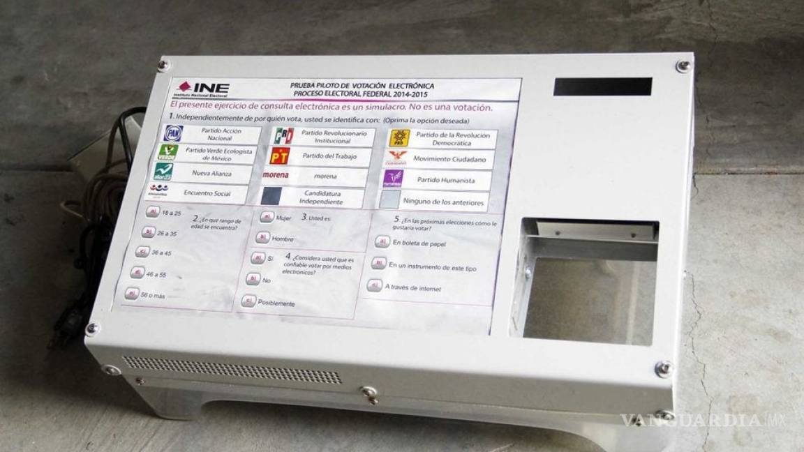 Colocarán en Coauila 60 urnas electrónicas en las elecciones de junio