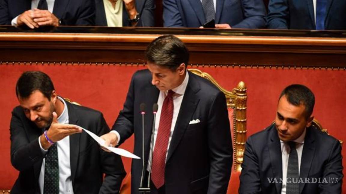 Renuncia Giuseppe Conte como primer ministro de Italia