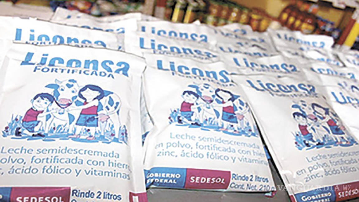 Venden leche Liconsa a mitad de precio en Coahuila