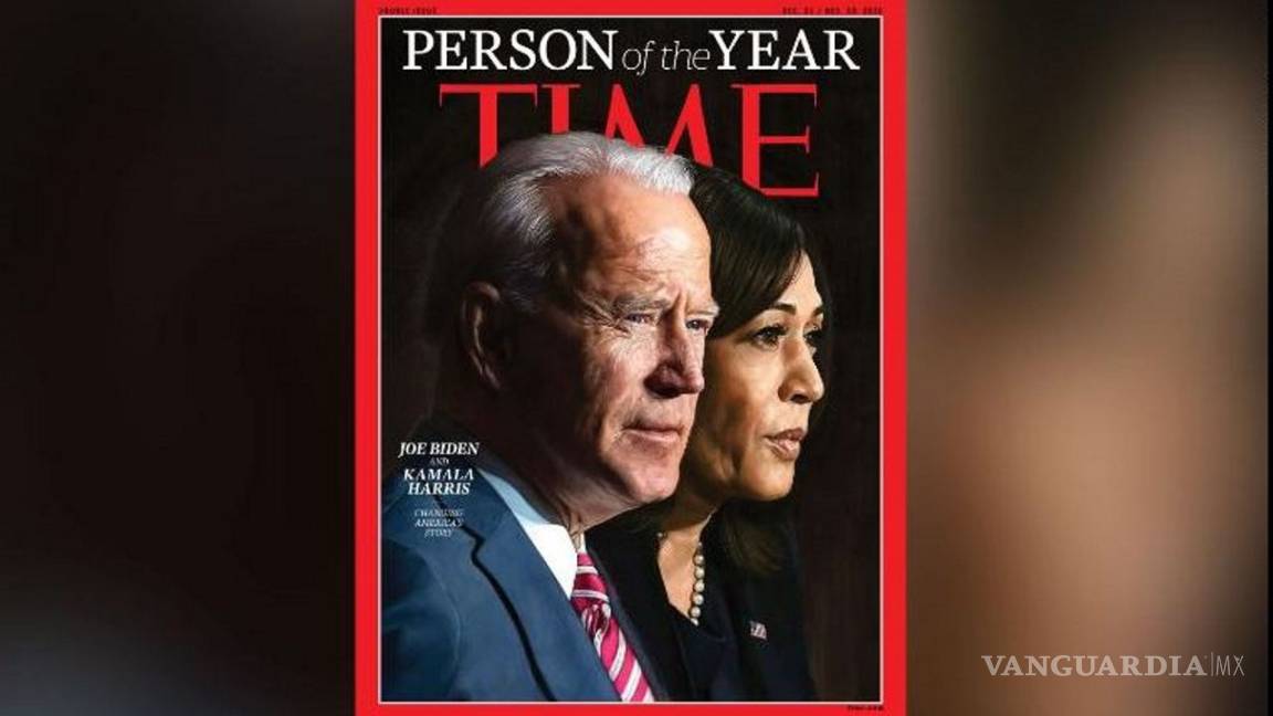 Joe Biden y Kamala Harris, ‘Personas del Año’ por la revista Time