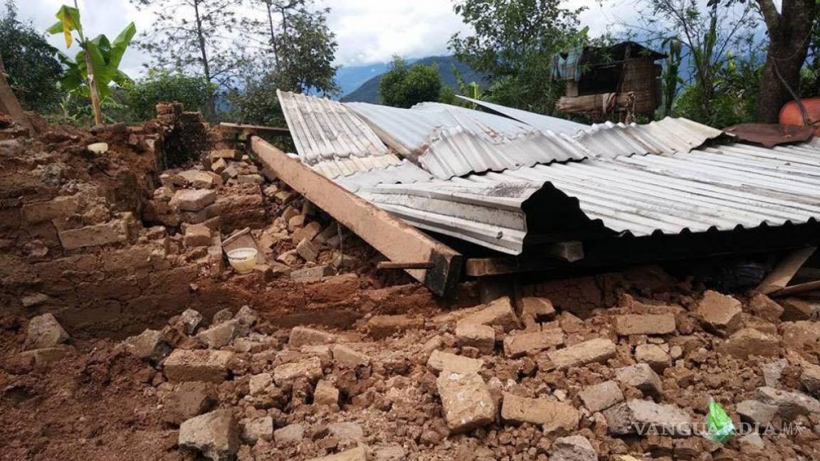 Al menos 15 municipios de zona Mixe de Oaxaca quedaron devastados