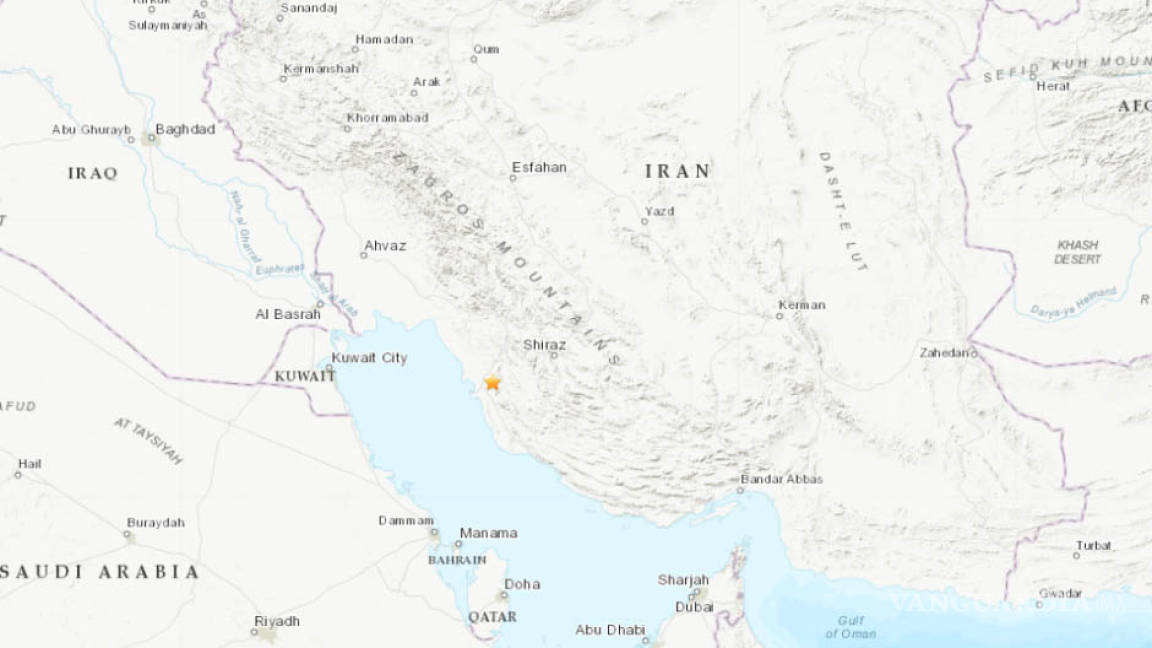 Dos sismos sacuden el suroeste de Irán