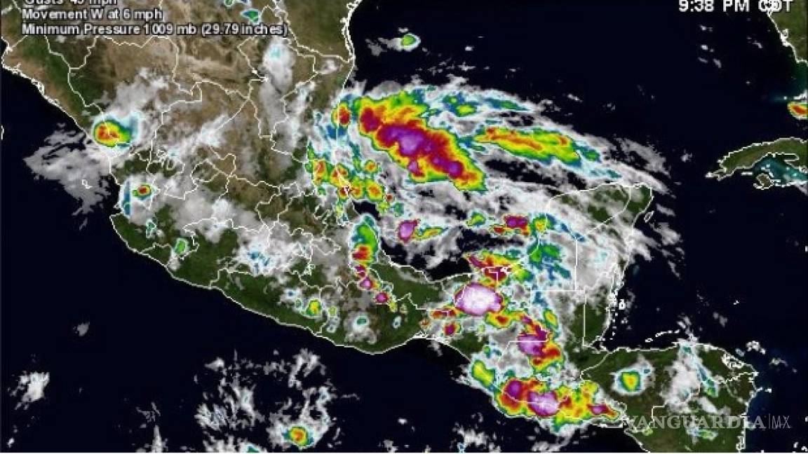 Suspenden clases en Veracruz por entrada de tormenta tropical Danielle