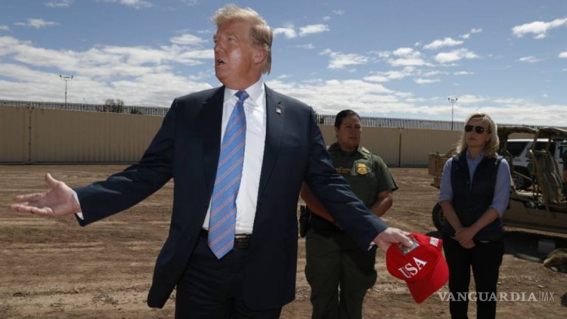 Trump prevé empezar o completar nuevo muro para finales de 2020
