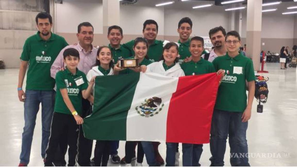 Ganan oro y bronce estudiantes mexicanos en Roborave