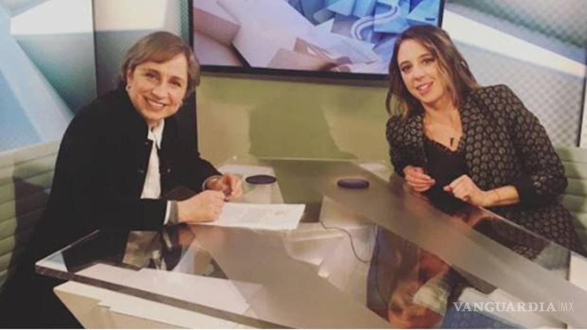 Sofía Niño de Rivera acusa a Carmen Aristegui de editar mal su entrevista