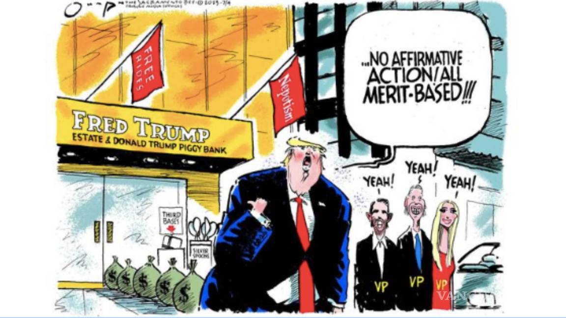 $!Caricatura realizada por Jack Ohman, del Sacramento Bee de California.